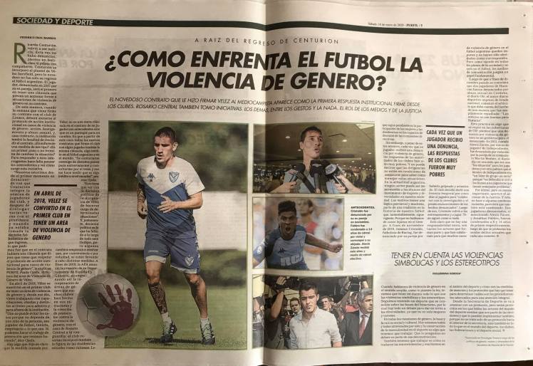 futbol y violencia de genero
